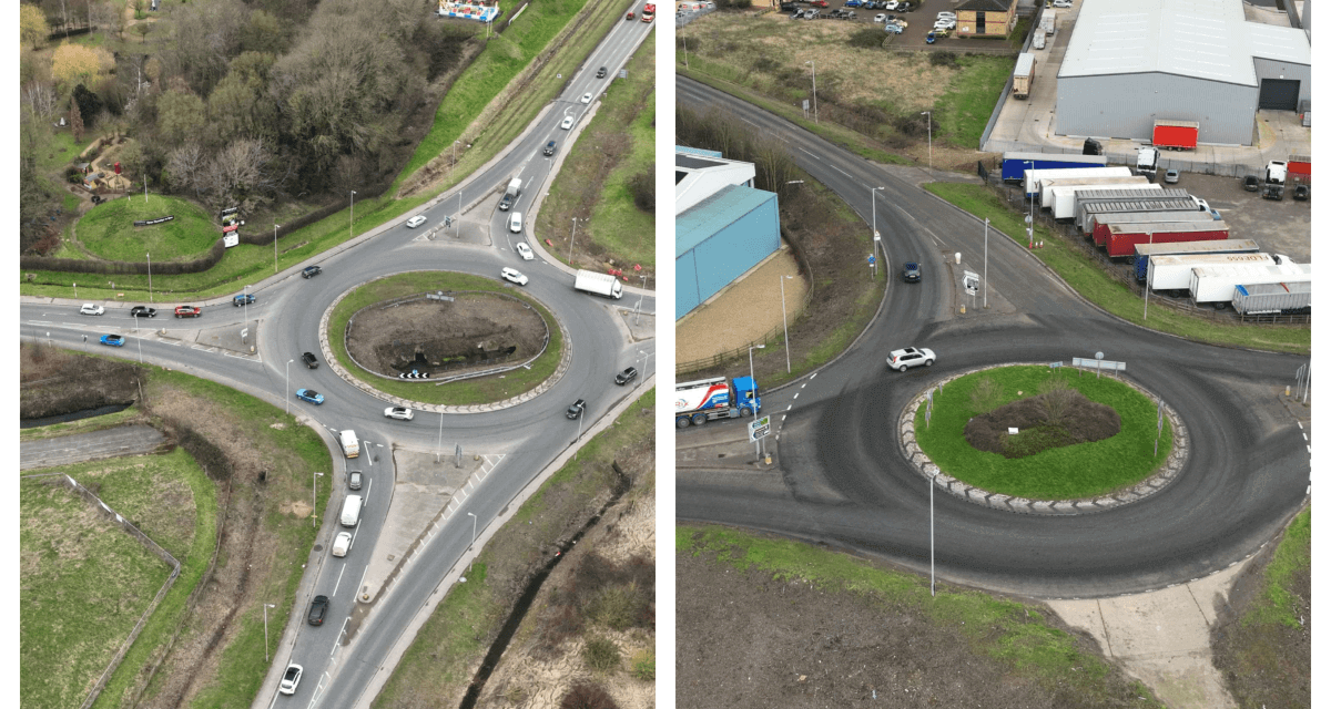 Details of ‘Levelling Up’ improvements to two Spalding roundabouts announced