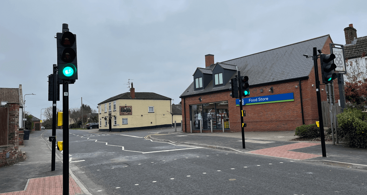 Sturton by Stow celebrates new pedestrian crossing